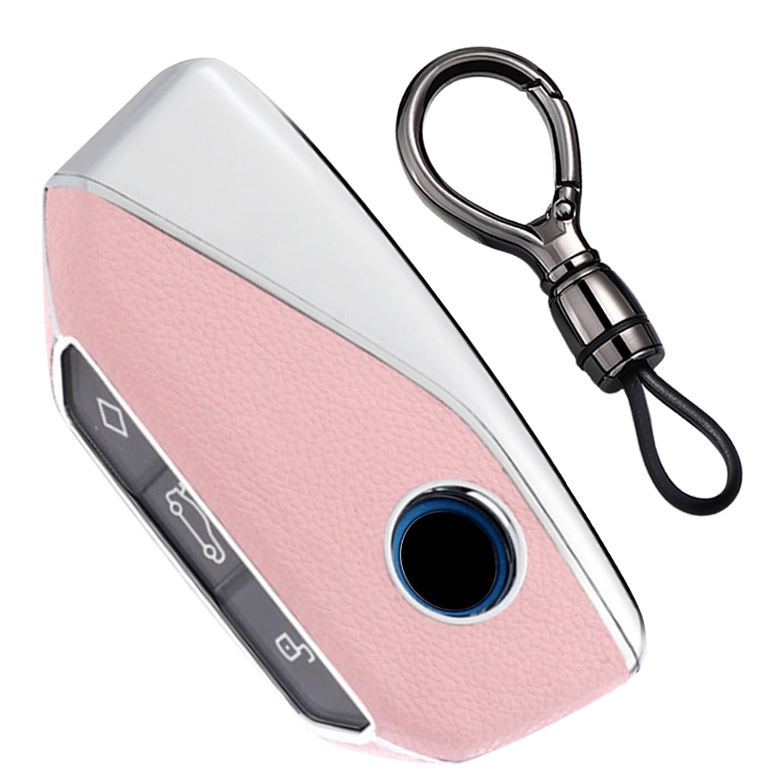 

[TECART] Эксклюзивный чехол для ключа BMW, Чехол для ключа, Брелок для ключа, Чехол для смарт-ключа, Для BMW розовый