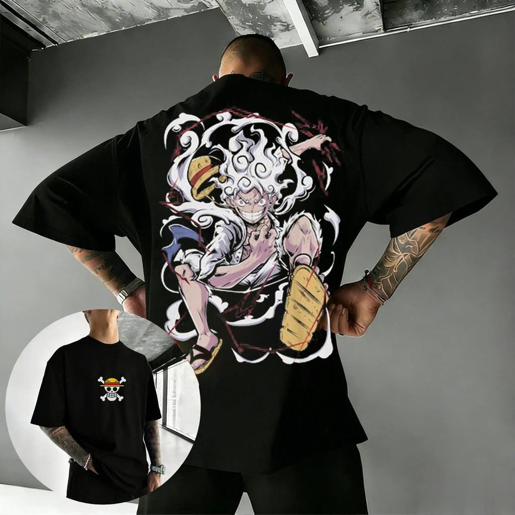 One Piece 2026 New Anime Luffy T Shirt Cotton Cartoon Short Sleeve Graphic Tee Summer Casual Top Unisex Women Y2k Unisexs Clothing