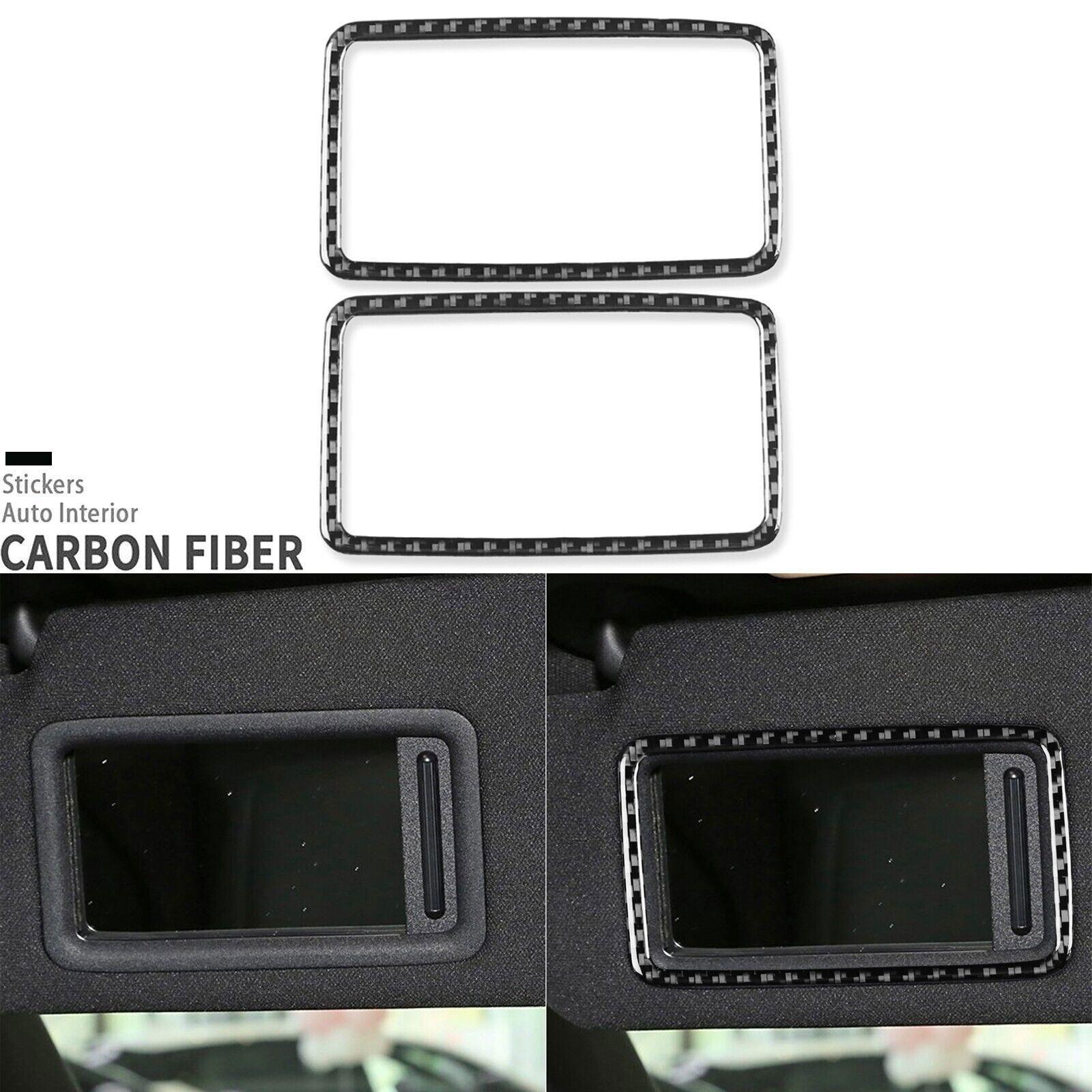 Real Carbon Fiber Roof Cosmetic Mirror Cover For Lexus NX 250 350 450h -2025