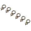 2-8x Stainless Steel Awning Rail Stoppers 6mm Stops Motorhome Campervan Caravan Car Accessory Slip Ring Screw