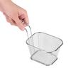 Small Gold Metal Baskets for Serving Chips Fryer Cooking Tool