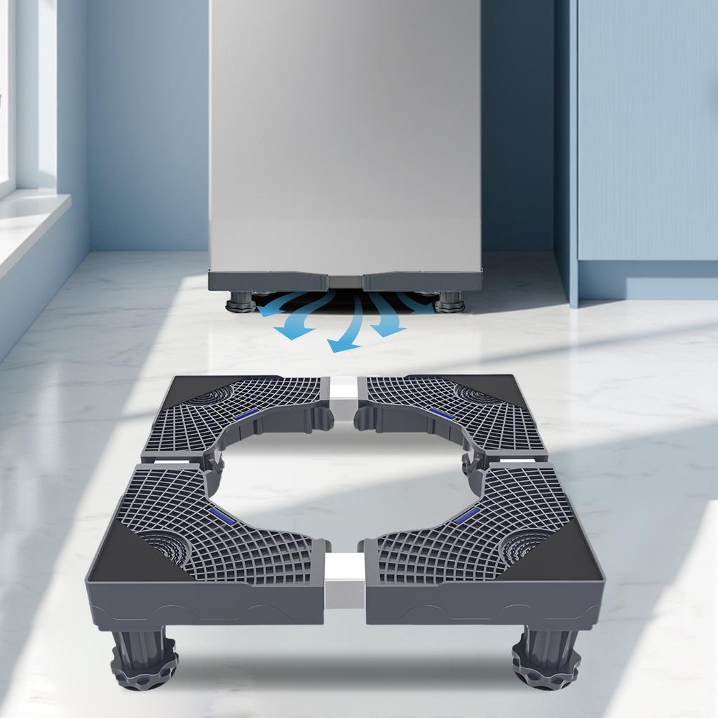 Washer and Dryer Stand Adjustable Washing Machine Base Stand Multi-Functional Washing Machine Stand for Washer and Dryer