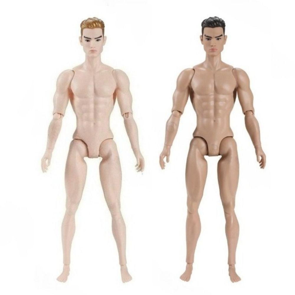 White/Normal/Tan Male Model Multi-Joints Action Figure Body 1/6 Male Doll  Replacement