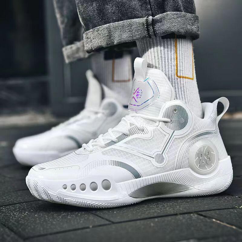 

Подростковые баскетбольные кроссовки Venom, звук трения, нескользящие, износостойкие, легкие, дышащие, высокие, мужские, подростковые кроссовки мандаринка 45