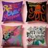 Hot RRed Hot Chili Peppersiou Cushion Cover Comfortable Durable Pillow Cover MultiScene for Home Office Car Sofa