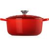 Cast Iron Roaster Le Creuset Signature Round 20 Cm Cherry Red 2.4 L (21177200602430)
