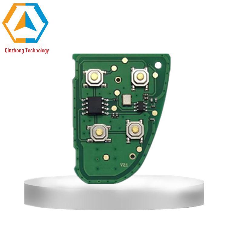 Autoschlüssel Platine für 2001-2008 Jaguar 4-Tasten Fernbedienung (315/433MHz)