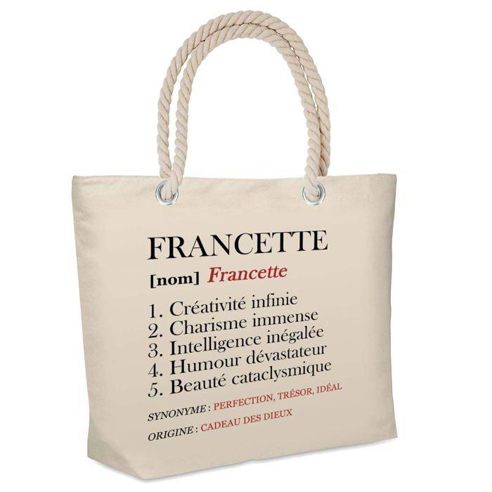 Sac isotherme - PLANETEE - isotherme Francette Définition - coton imprimé en France - grande contenance - anses solides
