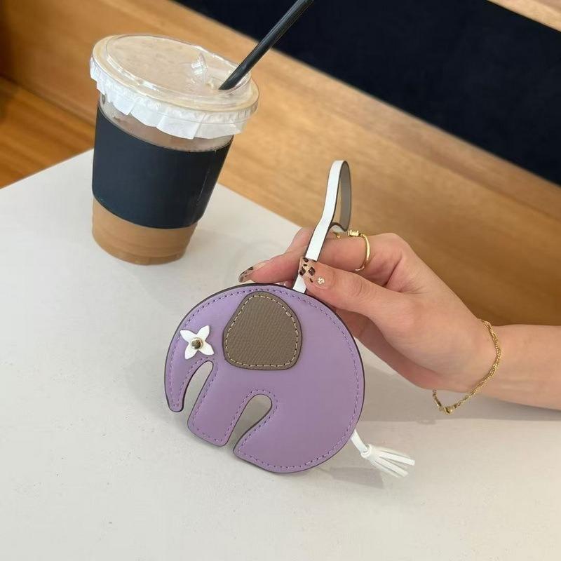 New Color Matching Cute Baby Elephant Elephant Bag Small Holding Decoration Exquisite Cartoon Pendant