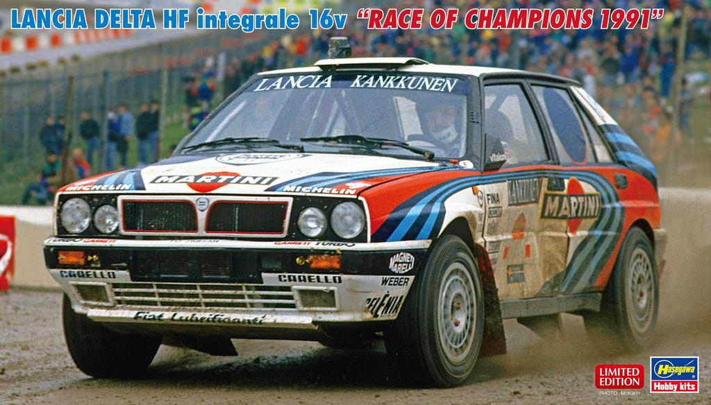 Hasegawa scale Lancia Delta HF Integrale 16v of Champions Plastic Model Kit 20785 1/24 "Race 1991" (Car)