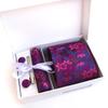 Men'S Tie Gift Box 6-Piece Set Big Flower Wedding Tie Set
