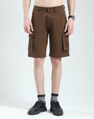 Men's Solid Regular Fit Short