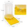 Bee Water Feeder: Hive Entrance Feeding Trough for Chinese & Italian Bees