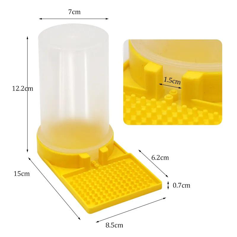 Bee Water Feeder: Hive Entrance Feeding Trough for Chinese & Italian Bees