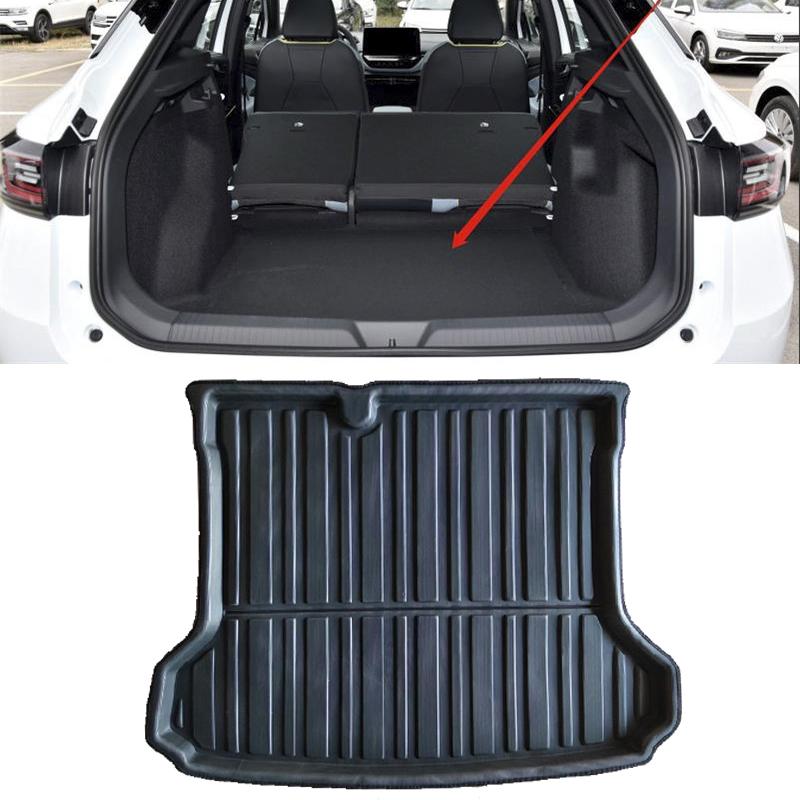 Car Trunk Mats EVA Material for Volkswagen ID 4 Accessories VW ID4 ID4X ~ Car Trunk Mats Trunk Rear Pad Accessories