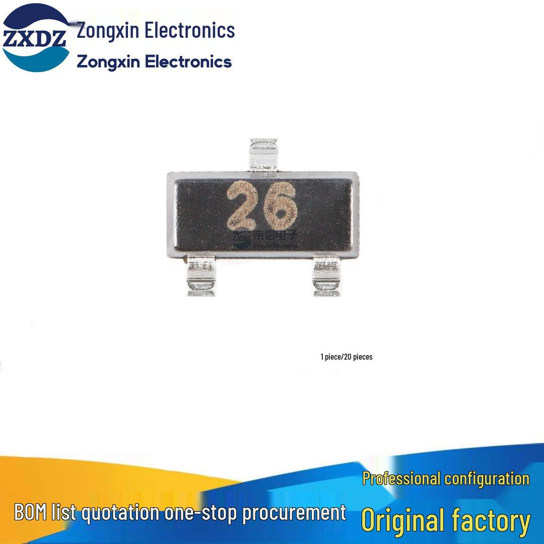 

DTC144ECA 26 SOT-23 50V 30mA NPN Digital Transistor Triode