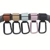 Stroller Hook Clip for Carriages, Shopping Carts & Bags - Durable Faux Leather Universal Hanging Accessory with Secure Clasp