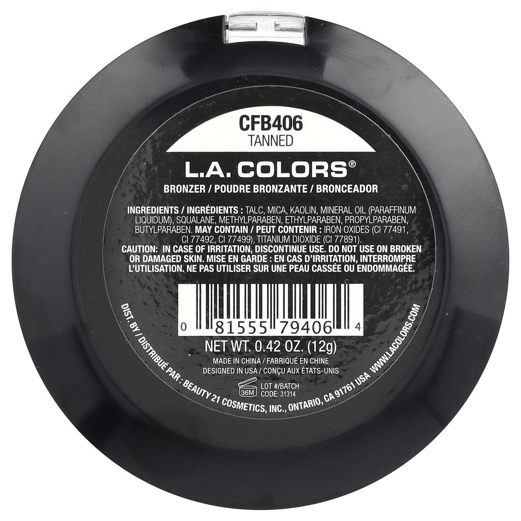 L.A. Colors, Bronzer, CFB406 Free, 12 g (0.42 oz)