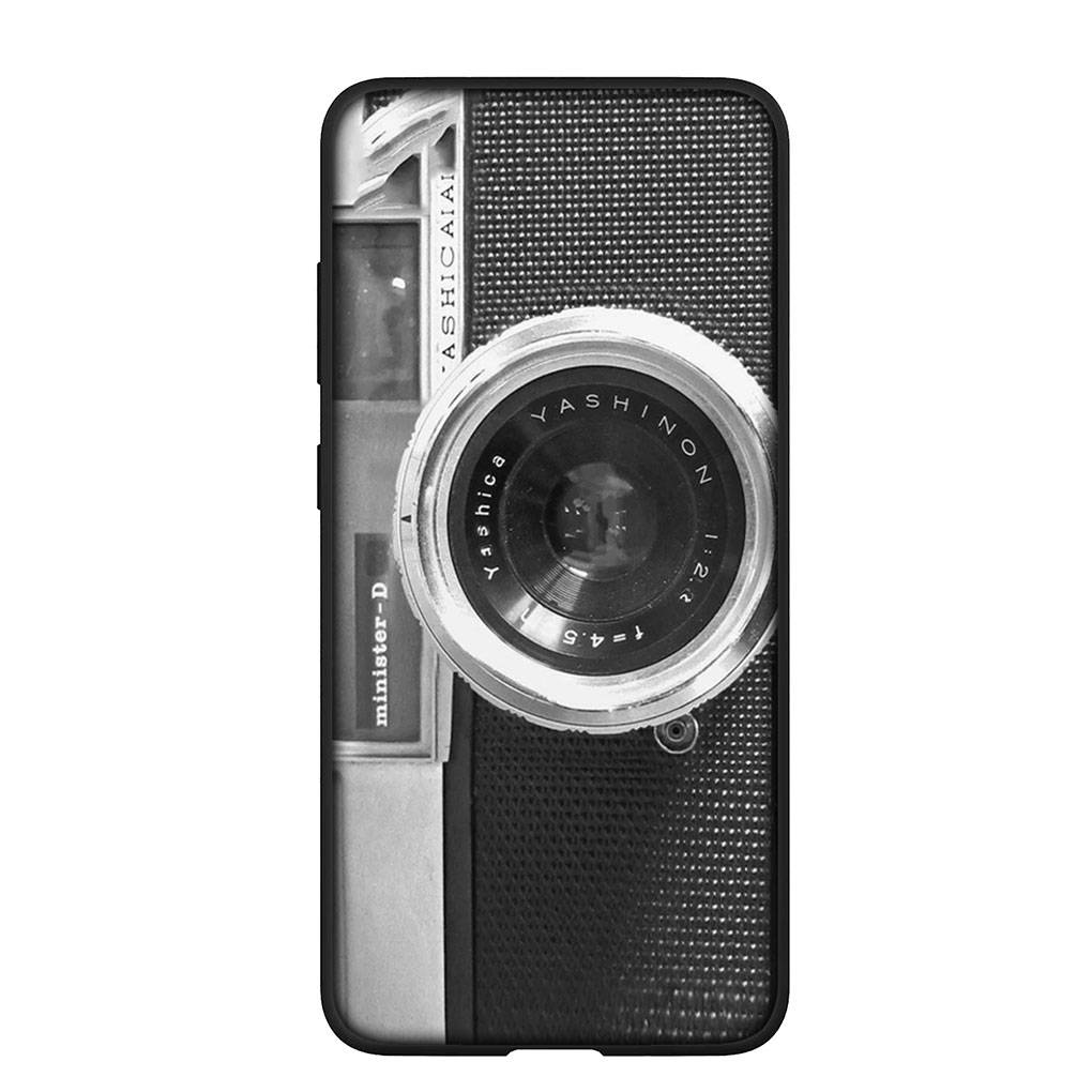Phone Case for Samsung Galaxy S25 S24 S23 iPhone 16 15 Xiaomi Redmi Note 14 13 12 16E X 11 Pro Max 13C OPPO Moto Huawei Retro Camera Vintage Art Cover