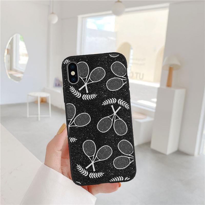 FM48 Tennis Sports Soft Shell Phone Case for Redmi Note 8 9 Pro Max 9S 9T 9C NFC 8T 8A 10A A4