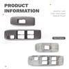 MR604166 8619A040HA Power Window Switch Panel 1 Pair For Mitsubishi Pajero/Montero V73 V77 00-06 Front Door Window Bezel