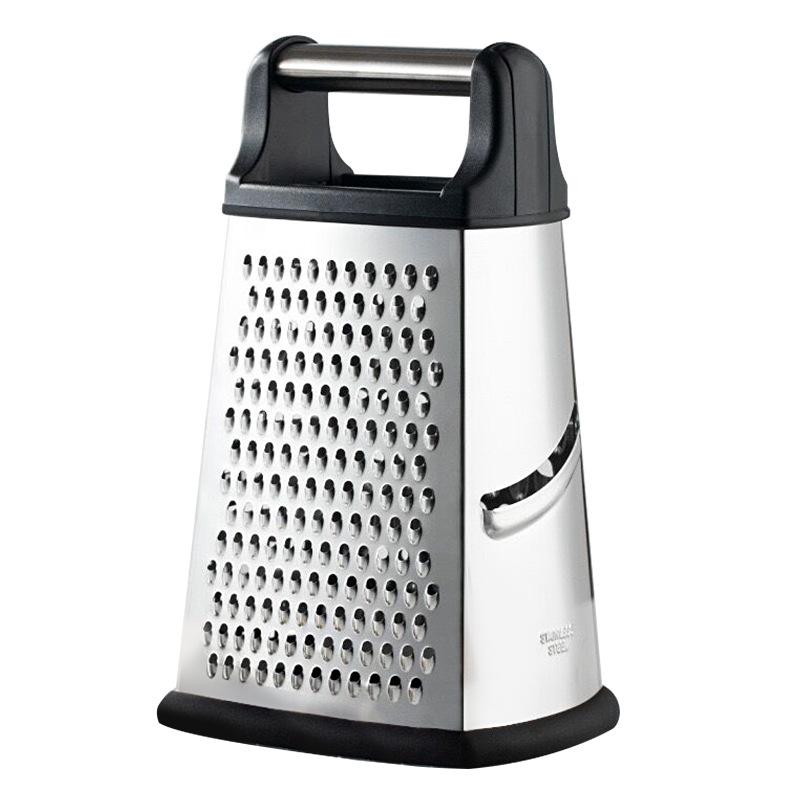 

Четырехсторонняя терка Нержавеющая сталь Ручная терка/слайсер/зестер для фруктов, овощей, моркови, сыра, можно мыть в посудомоечной машине A