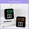 Modern Minimalist Led Digital Alarm Clock With Snooze And Timer For Bedroom Decor