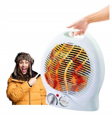 Electric Fan Heater 2000W White