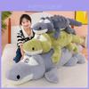 Cartoon Crocodile Plush Toy Sleeping Pillow For Girls Gift Microfiber Softness