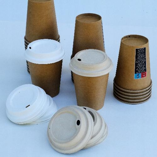 Sugarcane Lid For Cup, , .
