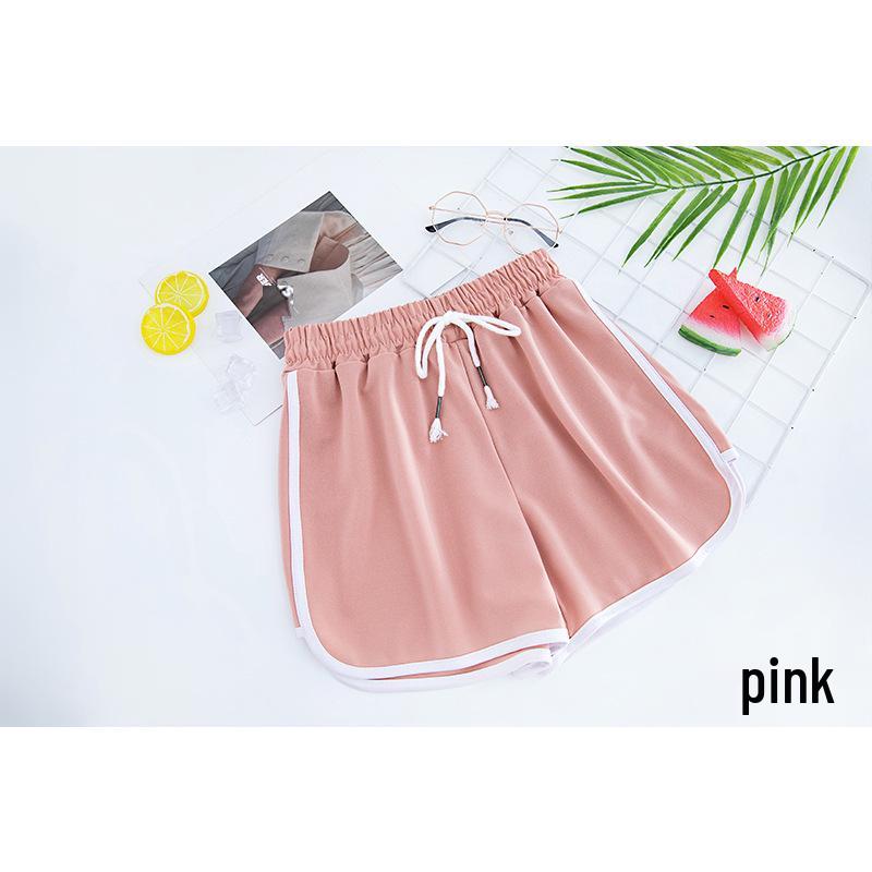 Women's High-Waisted A-Line Sports Shorts - Summer Lightweight, Loose, Wide-Leg Casual Pants.