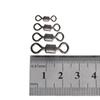 Safety Snap Solid Rings Rolling Swivel Fishing Hook Connector Ball Bearing Swivel Fishing Swivels