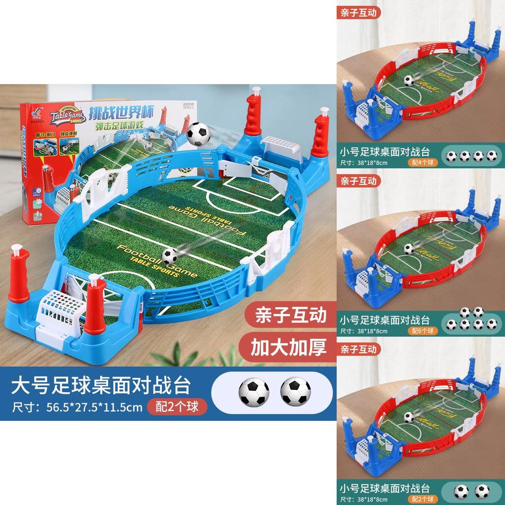 Exciting Tabletop Football Game For Kids With 2 Balls Interactive Soccer Field Toy