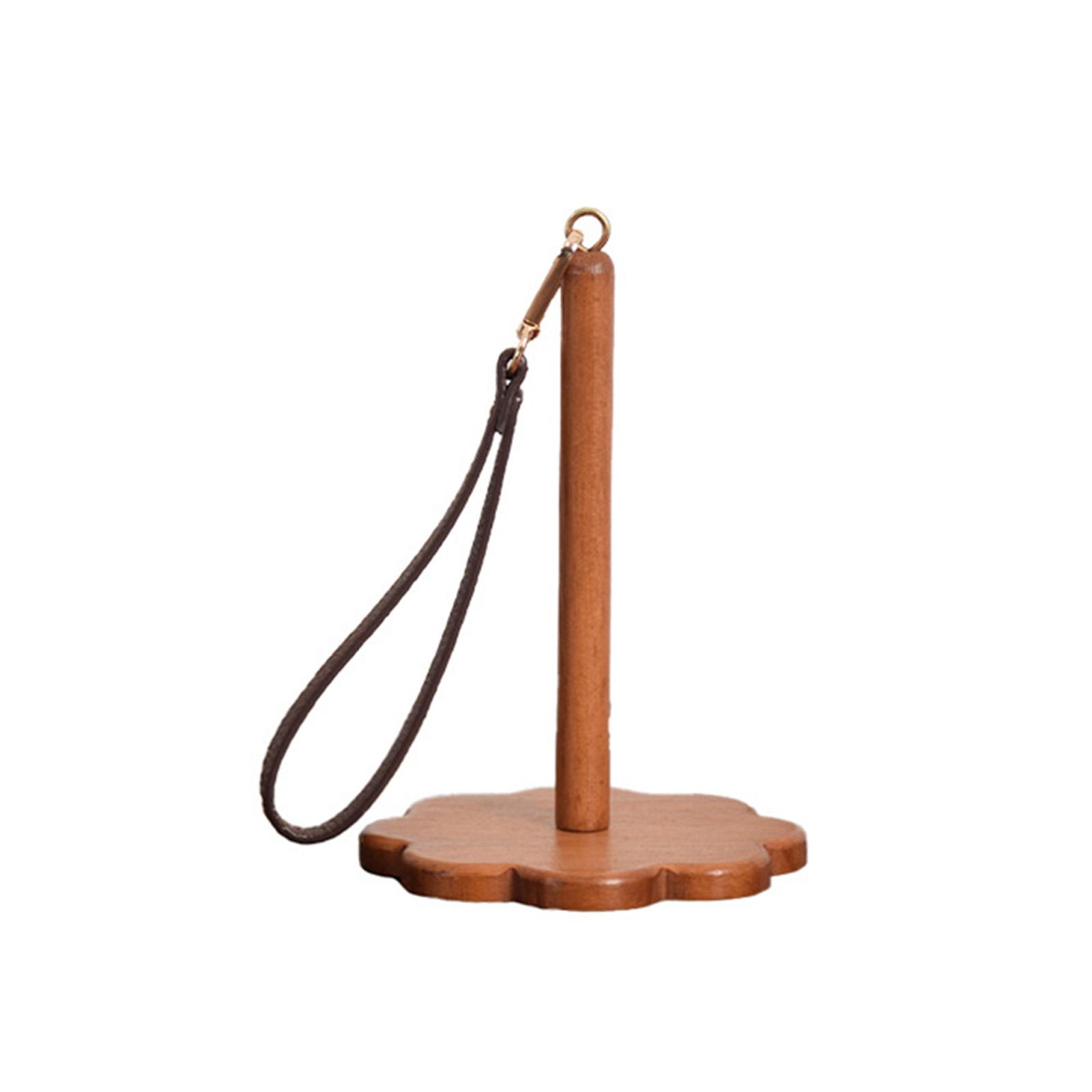 

Деревянная подставка для катушек Портативная подставка для пряжи на запястье,Бытовые DIY Портативные инструменты для пряжи One Size