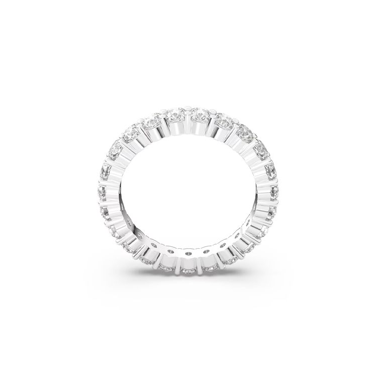 Swarovski Matrix Stylish Minimalist Zirconia Ring Women rings Silver 5237742