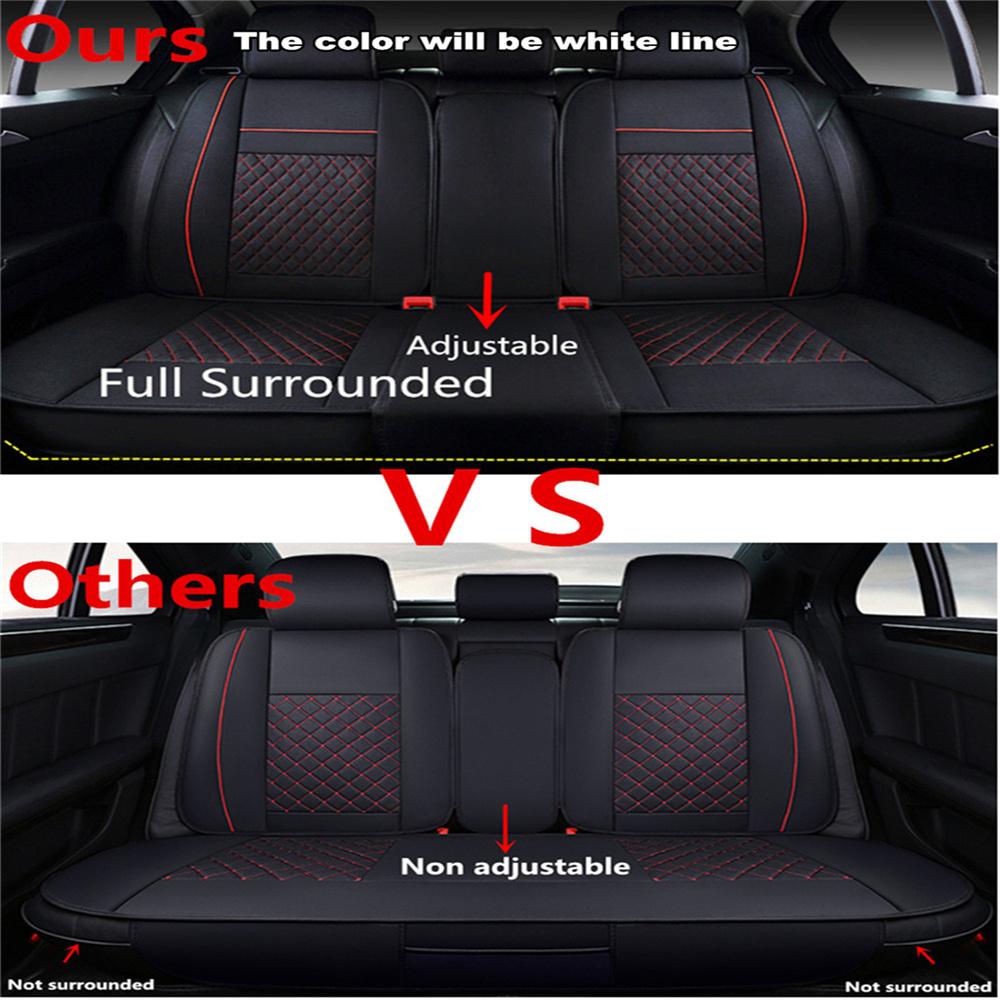 Front Row: Length: 52cm Width: 48cm Backrest Height: 60cm