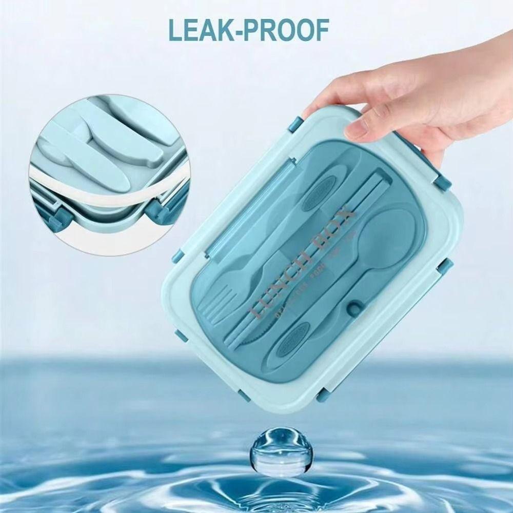 1200ML Bento Box Leakproof Lunch Containers Portable Food Storage Container  Students