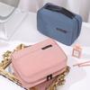 TOMILL Waterproof Travel Wash Bag with Wet/Dry Separation, Large Capacity, Portable Cosmetic & Shower Storage