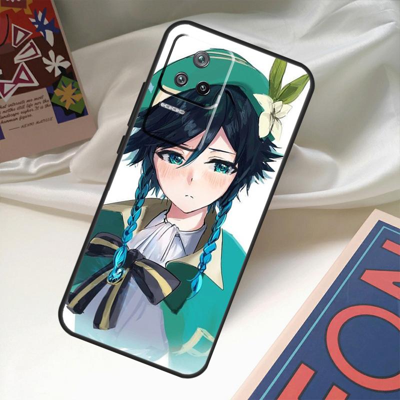 

Genshin Impact Venti Case For Xiaomi 13 14 Ultra 11T 12T 13T Pro 12 Lite POCO X6 M6 Pro X3 X4 X5 M5s F3 F5 Cover POCO X6 Pro