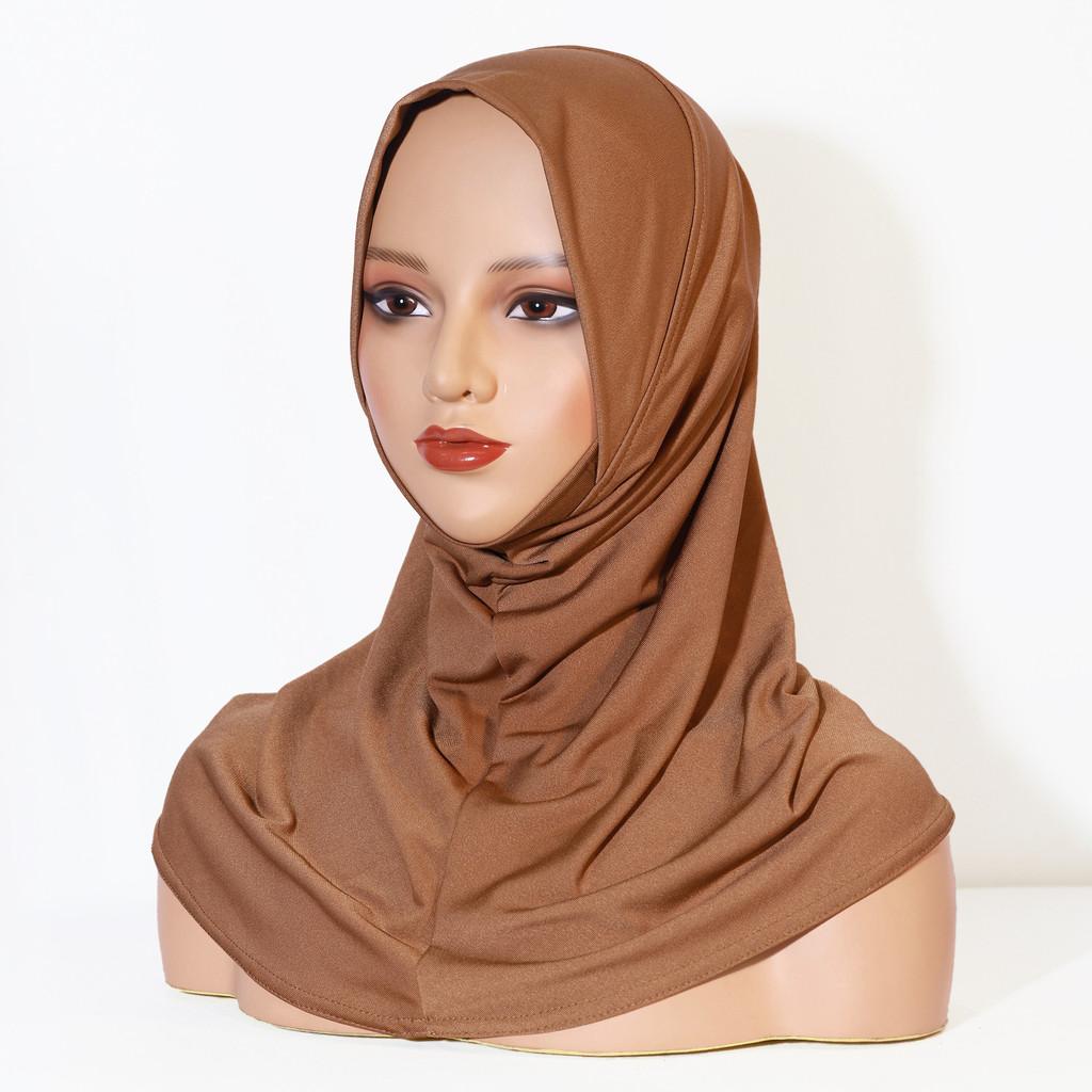 Water Crystal Linen Casual Head Wrap With Sunshade For Summer And Winter Comfort