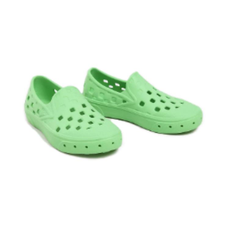 Vans Slip-On TRK Shock Absorbing Durable Kids Sandals Kids sandals Green VN0A4UVI041