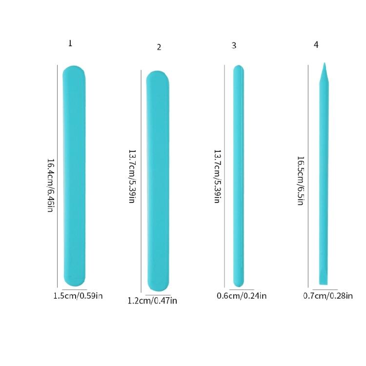 Stirring Rod Reusable Epoxy Liquid Paint Mixing Stirrer Makeup Mixing Sticks