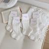 Small White Socks, Thin Socks, Hollow Mesh Socks, Breathable And Sweat-Absorbing Cotton Socks, Summer Versatile Boat Socks