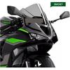 jiningqiuguodianzi Windscreen Windshield Compatible With Kawasaki NINJA ZX6R ZX-6R ZX 6R Ninja 2024 2025 Motorcycle Wind Deflector Double Bubble Wind