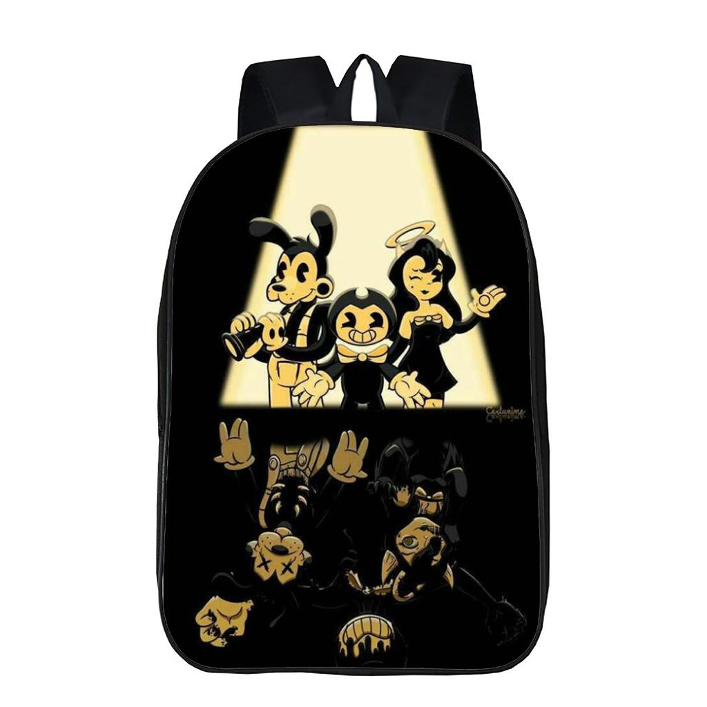 Bendy Backpack Bendy And The Ink Machine Anime Student School Bag