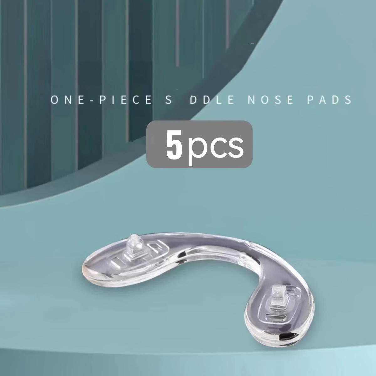 

5/8pcs Ultra-Soft Silicone Eyeglass Nose Pads Comfort Fit Glasses Frame Accessories Anti-Slip Nose Pads for Sports & Daily Wear