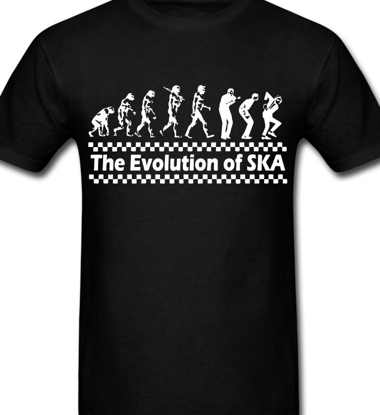

Эволюция SKA футболка Ямайская музыка Регги Растафарианский Бунтарь Рокстеди 4XL