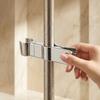 Adjustable Clip On Shower Head Holder For Slide Bar Handheld Shower Wand Mount Bracket Bathroom Replacement Part No Drilling