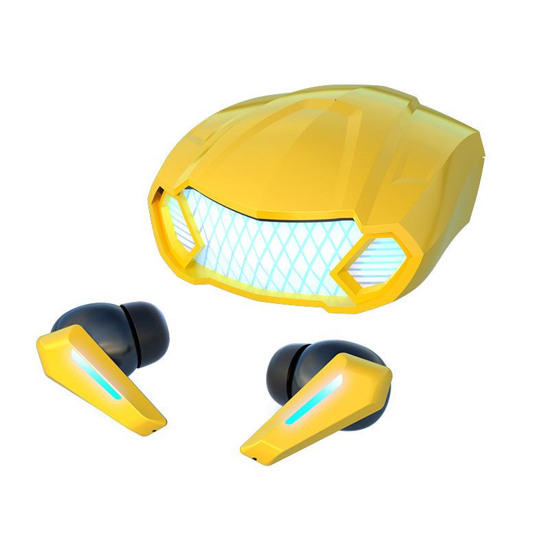 

Новая беспроводная интеллектуальная Bluetooth-гарнитура TWS с двумя наушниками и низкой задержкой 5.2 жёлтый