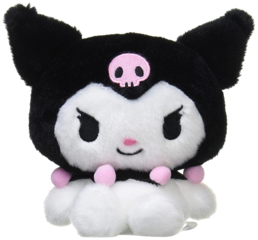 Nakajima Corporation Sanrio Fluffy Plush Kuromi 152558-20